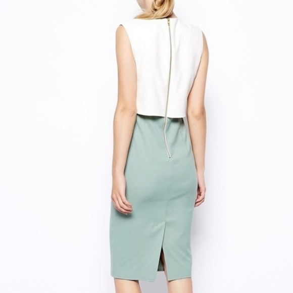 ASOS Color Block Pencil Dress - Picture 2 of 2